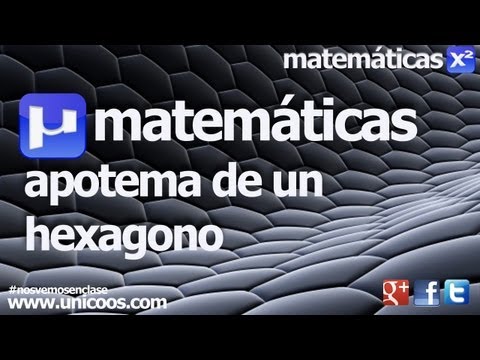 Apotema de un Hexágono: Fórmulas y Ejercicios Prácticos