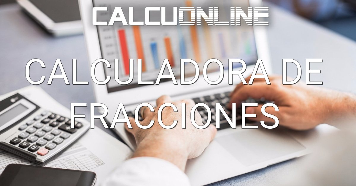 Calculadora online para dividir fracciones con resto