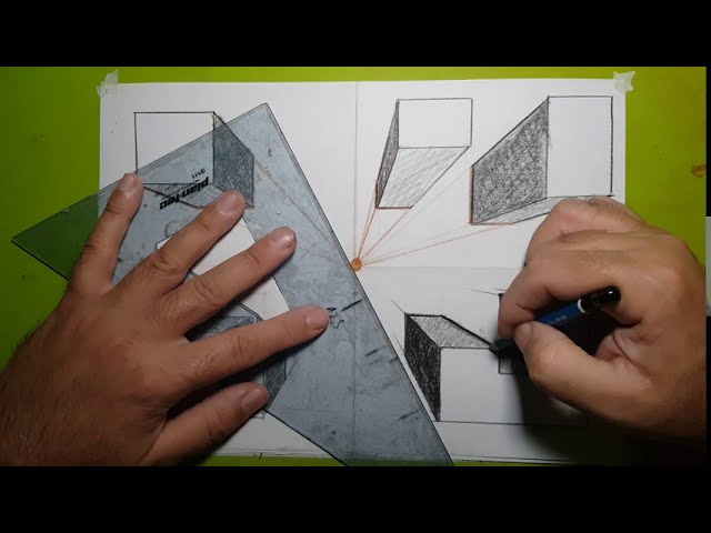 Cómo aplicar la perspectiva de múltiples puntos de fuga en el arte