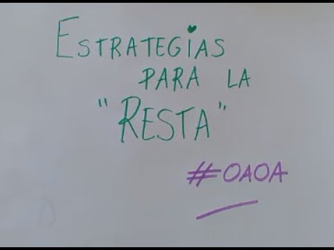 Cómo aprender a restar y realizar sustracciones efectivas