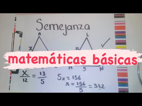 Cómo calcular la relación de similitud entre figuras similares