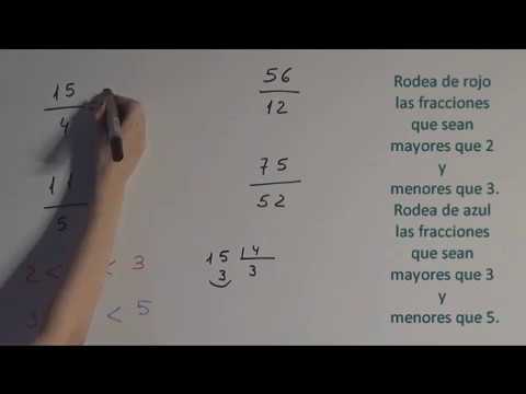 como comparar fracciones con diferente denominador ejercicios y mas
