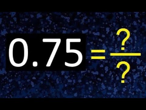 Cómo convertir 10 fracciones decimales en simples y mixtas