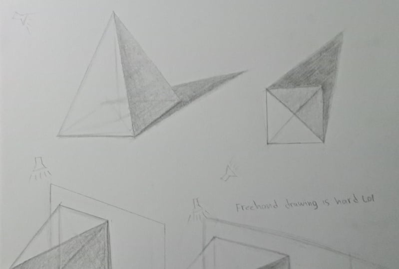Cómo dibujar un trapecio de manera fácil paso a paso