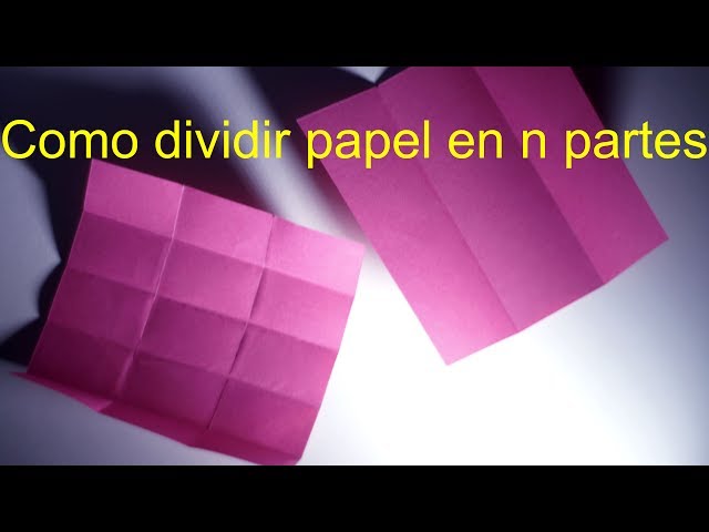Cómo dividir una imagen en partes iguales paso a paso