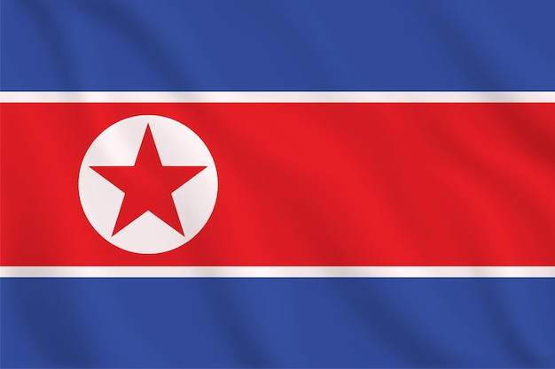 Cómo es la bandera de Corea del Norte: significado y diseño