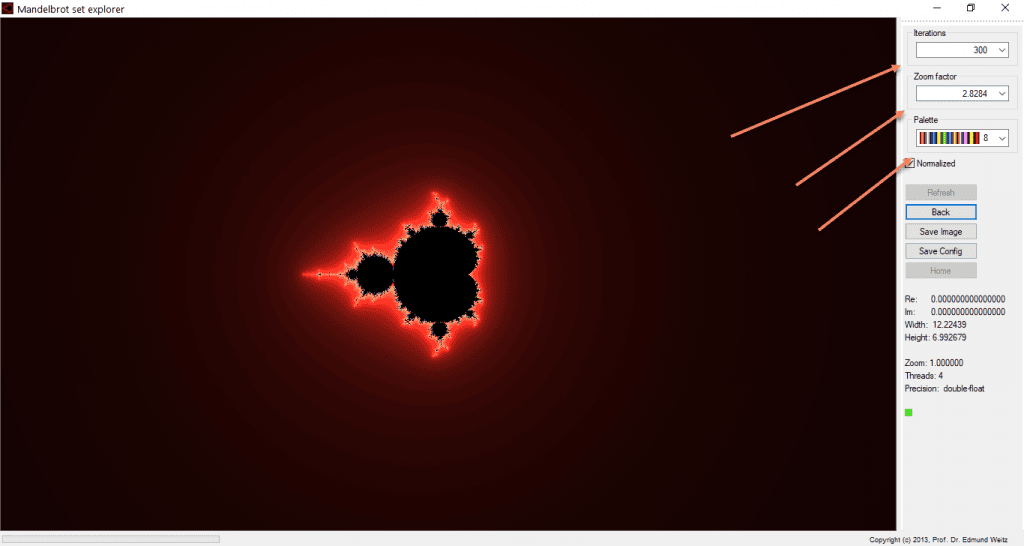 Cómo funciona la calculadora del conjunto de Mandelbrot