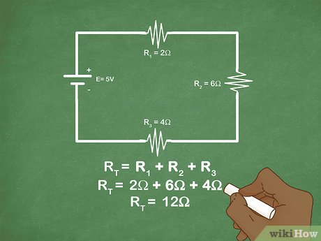 cómo funciona la ley de Ohm y las resistencias en serie