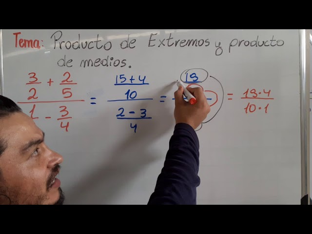 Cómo multiplicar fracciones usando cinco medios fácilmente