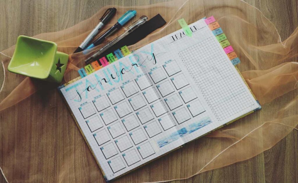 Cómo organizar tus matemáticas diarias con un calendario