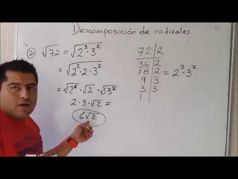 Cómo resolver ejercicios de simplificación de radicales