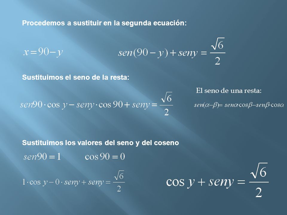 Cómo resolver sistemas de ecuaciones trigonométricas con ejemplos