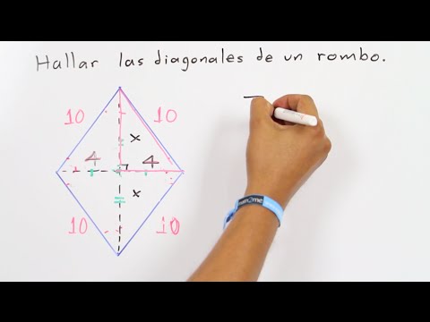 Cómo se aplican las diagonales de un triángulo en el teorema de Pitágoras