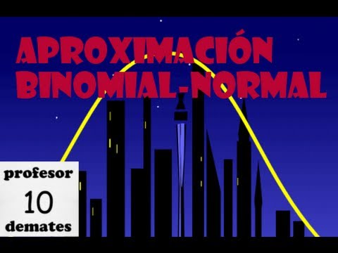 En qué consiste la aproximación binomial a la normal y sus usos
