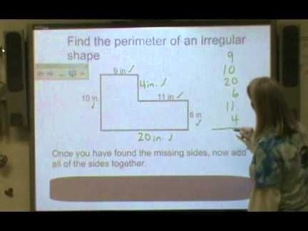 como se calcula el area de un rectangulo irregular