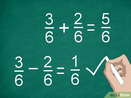 Cómo se calculan la suma y resta de fracciones en un PDF