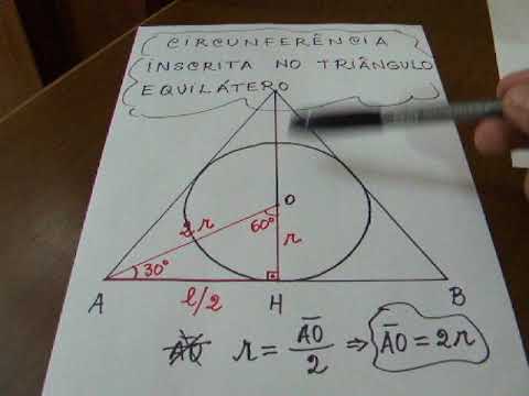 Cómo se construye la circunferencia inscrita en un triángulo