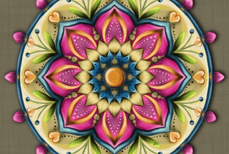 Cómo se crea y qué significado tiene la simetría radial en mandalas