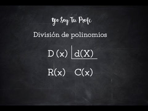 como se dividen los polinomios y que es un divisor de ellos
