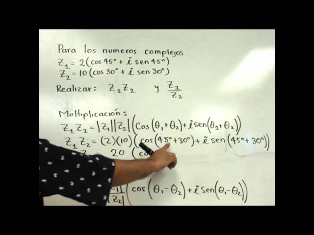 Cómo se realiza la división de números complejos con ejemplos