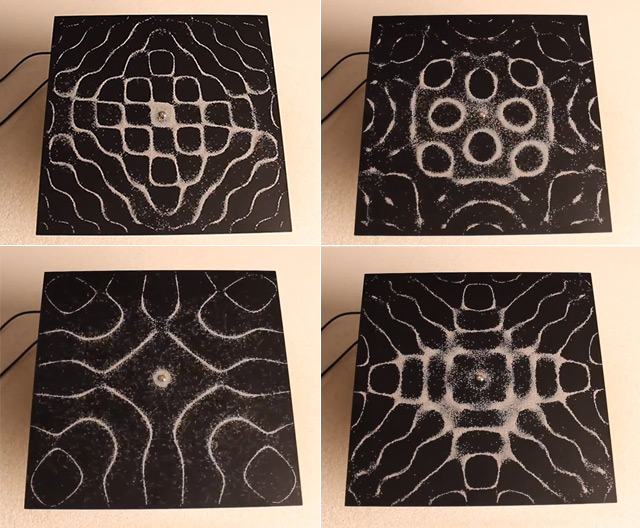 como se representan las ondas sonoras a traves de dibujos