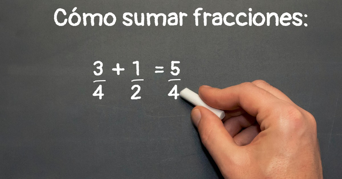 Cómo se suman los fracciones con el mismo denominador