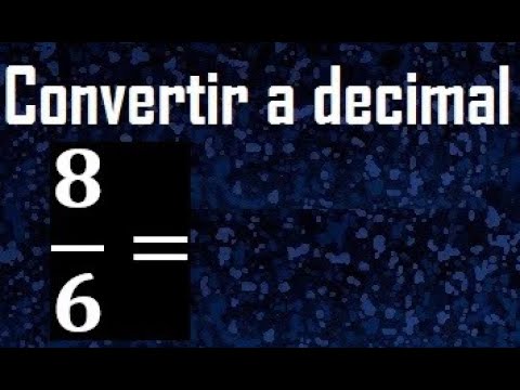 como transformar fracciones a decimal guia paso a paso