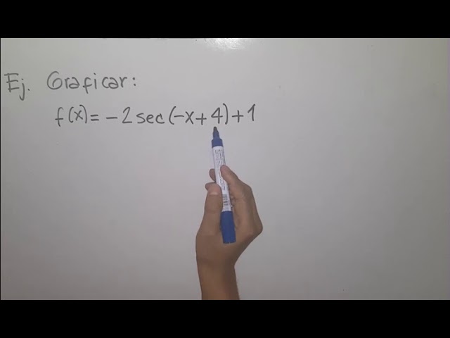 Cuál es la derivada de sec x y su demostración gráfica