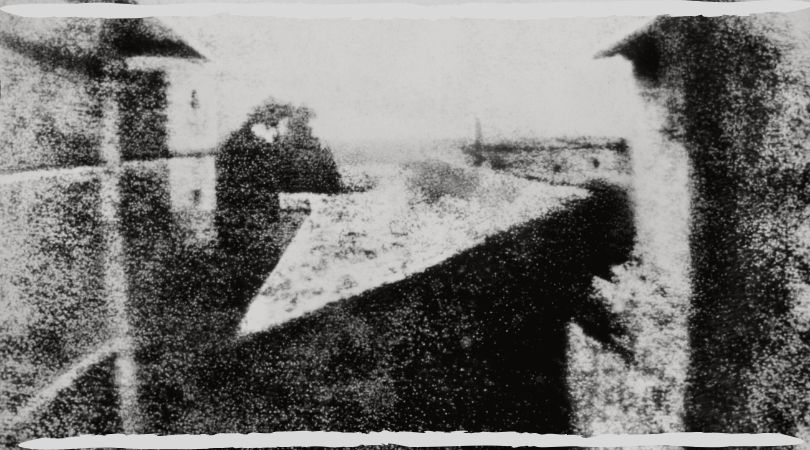 cual fue la primera fotografia y sus etapas en 1826