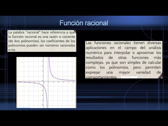 Cuáles son ejemplos de funciones irracionales en gráficas