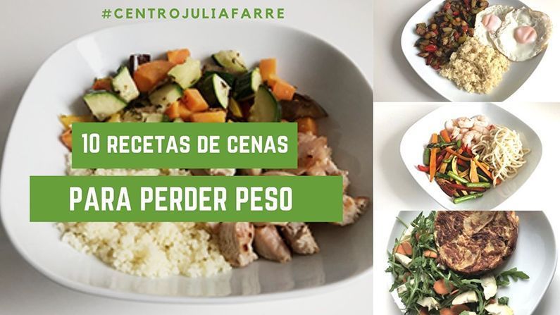 Cuáles son las 10 mejores recetas para perder peso rápidamente