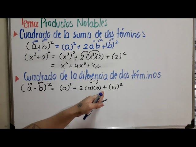 Cuáles son las diferencias entre binomios y los cuadrados