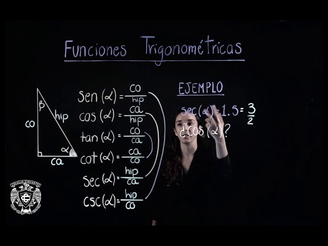 Cuáles son las funciones y razones trigonométricas recíprocas