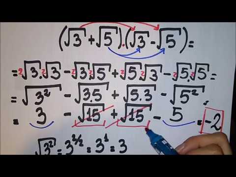 Cuáles son las propiedades y operaciones de los radicales en matemáticas