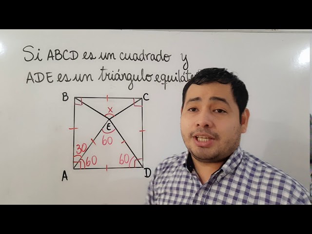 cuales son los calculos y propiedades del angulo en un triangulo equilatero