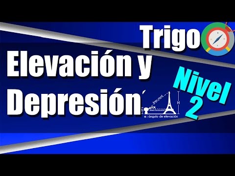 Cuáles son los conceptos clave del ángulo de elevación y depresión