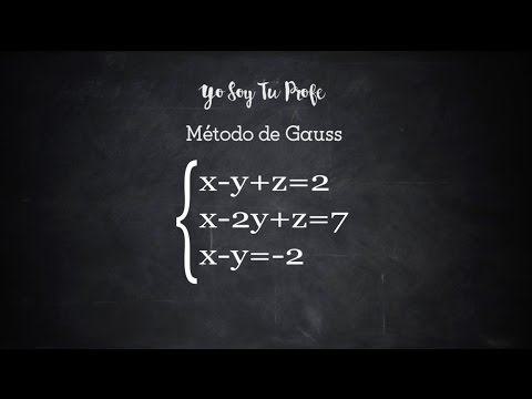 Cuáles son los ejercicios y aplicaciones del método de Gauss