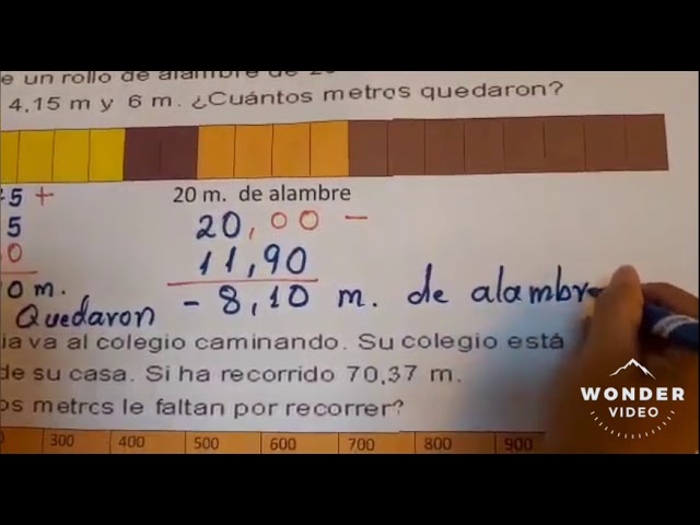 Cuáles son los problemas prácticos sobre números decimales