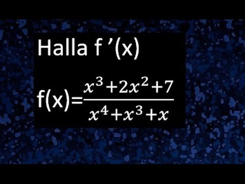 Derivada de un polinomio: fórmulas y ejemplos de derivadas