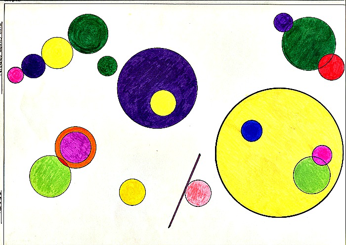 Dibujos con circunferencias: Arte de tangentes y secantes