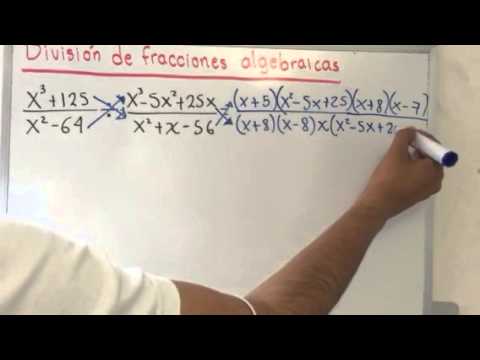 División de fracciones algebraicas: Guía paso a paso