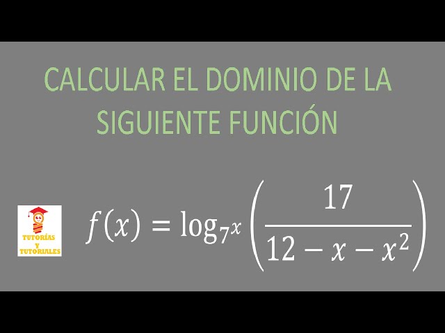 Dominio de una Función: Ejercicios Prácticos y Soluciones