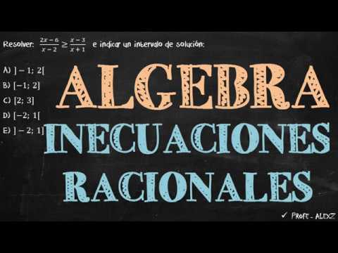 Dónde encontrar ejercicios prácticos de inecuaciones racionales en PDF