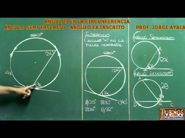 Cuáles son los problemas y ejercicios prácticos sobre circunferencias