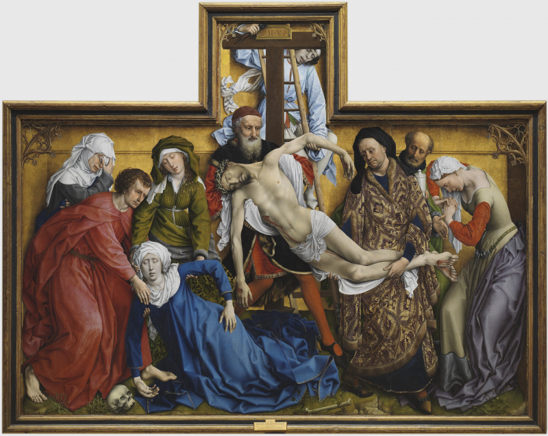 El Descendimiento de Van der Weyden: Maestría en la Pintura