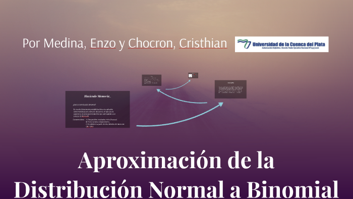 En qué consiste la aproximación normal a la distribución binomial