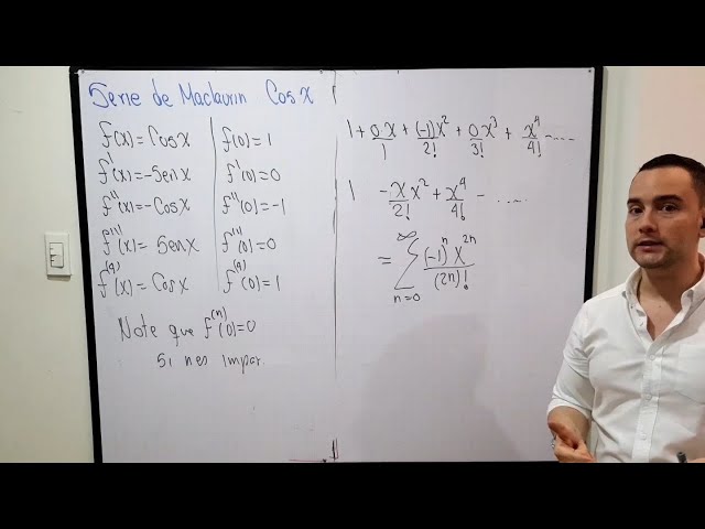 En qué consiste la serie de Maclaurin de cos(x) y sus aplicaciones