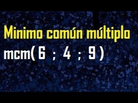 Encuentra un múltiplo: 4, 6, 9 y 11 de forma sencilla