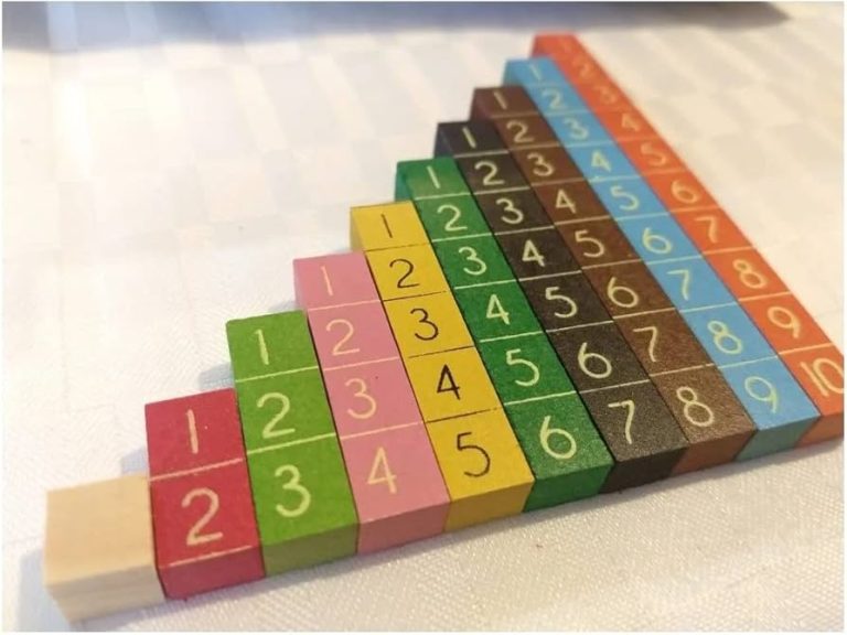 Es el juego de Regletas Cuisenaire una forma divertida de aprender