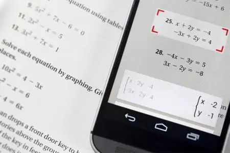 Es fácil resolver sistemas de ecuaciones lineales con una calculadora